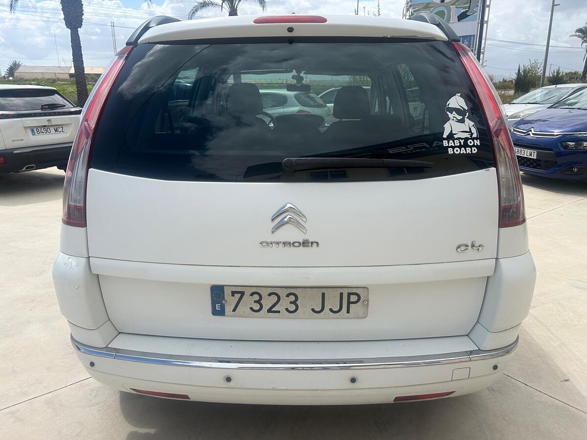 CITROEN C4 GRAND PICASSO EXCLUSIVE 1.6 E-HDI AUTO SPANISH LHD IN SPAIN 95K 7 SEATS 2011